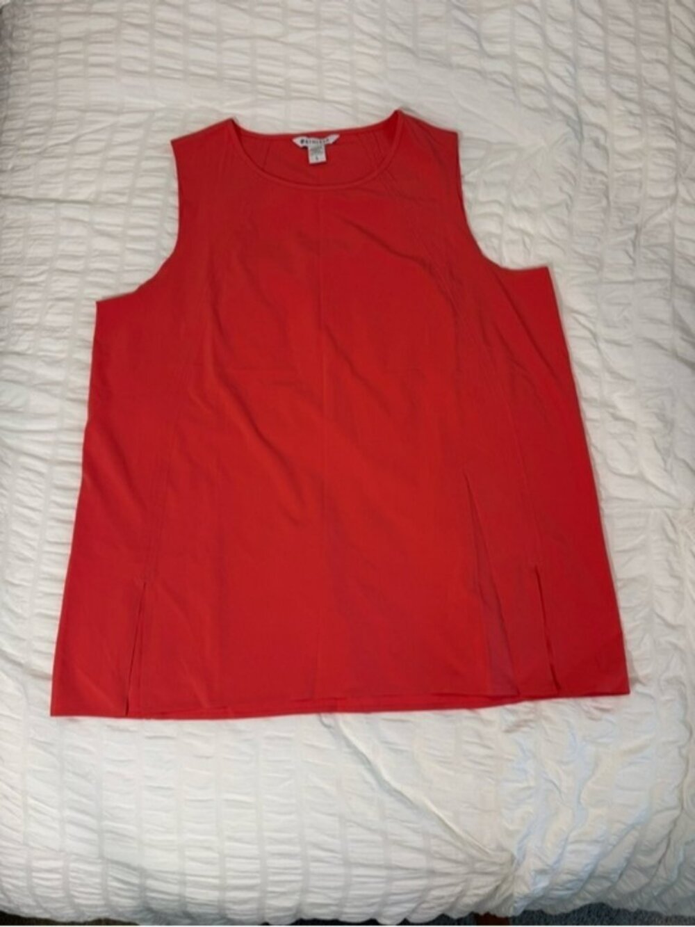 Athleta Red Sleeveless Tank Top